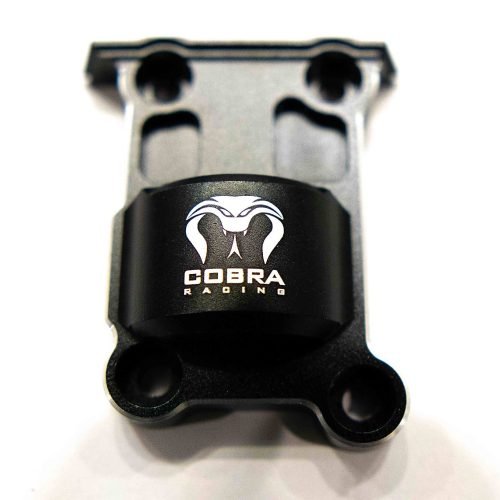 CR Traxxas XMaxx Black with Chrome Aluminum Cush Drive Gear Cover