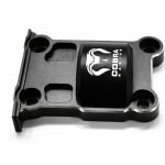 CR Traxxas XMaxx Black with Chrome Aluminum Cush Drive Gear Cover