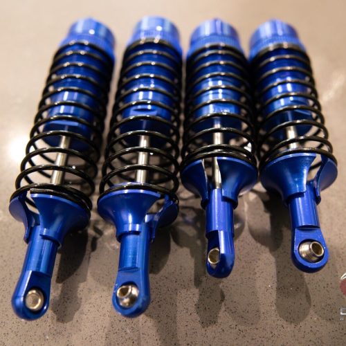 Traxxas Slash 4x4 Blue Big Bore Shocks
