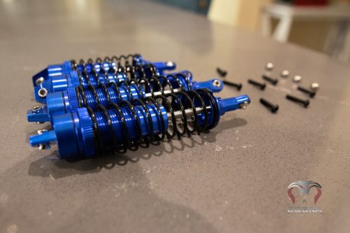 Traxxas Slash 4x4 Blue Big Bore Shocks