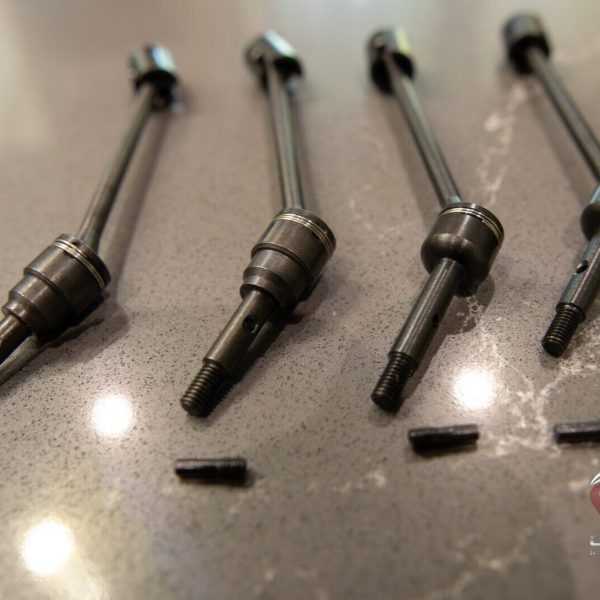Set Barre Oscillanti Complete Cobra Racing Nere Per Traxxas Slash 4x4, Rustler, Stampede, Hoss