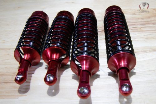 Traxxas Slash 4x4 Red Big Bore Shocks