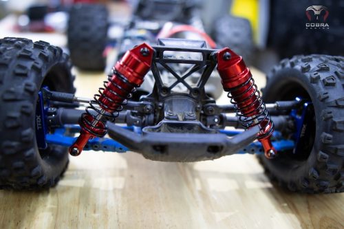 Traxxas Slash 4x4 Red Big Bore Shocks