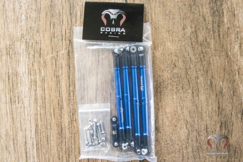 Cobra Racing Blue Aluminum Front + Rear Turnbuckles For ARRMA 6S Kraton Outcast