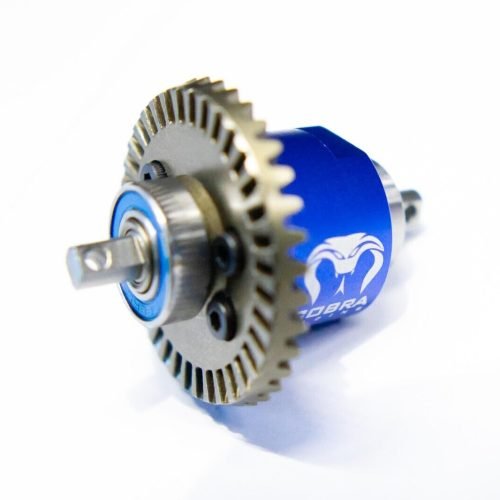Cobra Racing Blue Aluminum Differential for Traxxas Slash, Rustler, Stampede 4x4 4WD