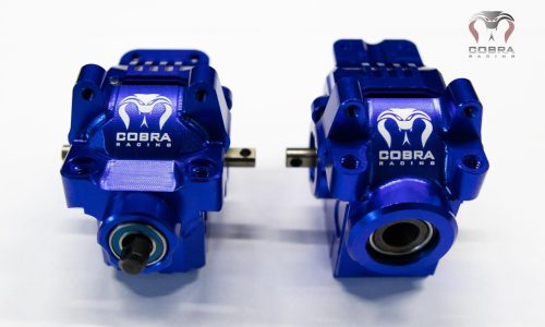 Cobra Racing Blue Aluminum Differential with Housing COMPLETE for Traxxas Slash, Rustler, Stampede 4x4