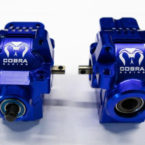 Cobra Racing Blue Aluminum Differential with Housing COMPLETE for Traxxas Slash, Rustler, Stampede 4x4