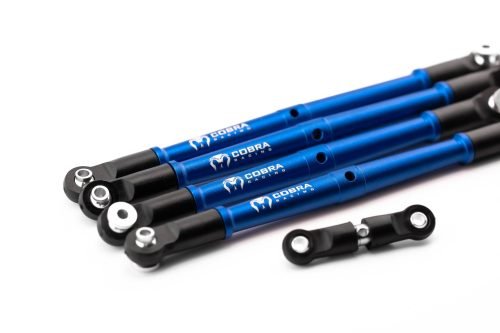 Arrma 6S BLX Aluminum Turnbuckles (Camber, Toe & Drag Link Set) - Blue