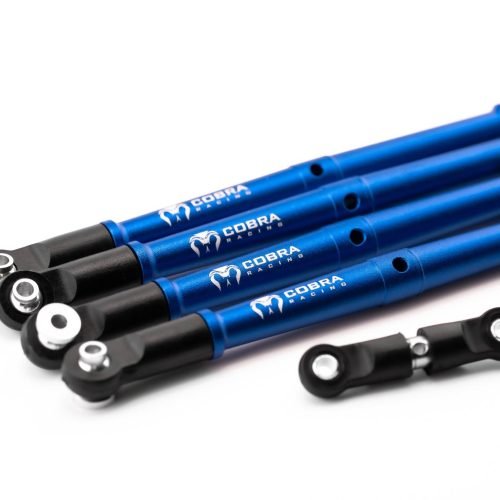 Arrma 6S BLX Aluminum Turnbuckles (Camber, Toe & Drag Link Set) - Blue