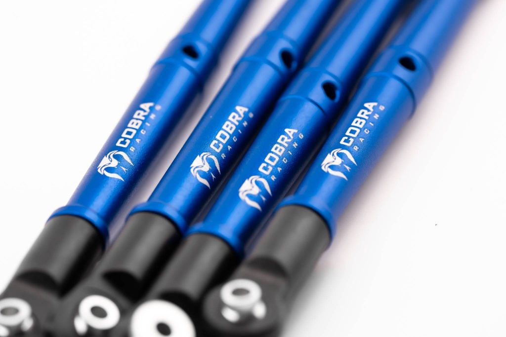 Arrma 6S BLX Aluminum Turnbuckles (Camber, Toe & Drag Link Set) - Blue