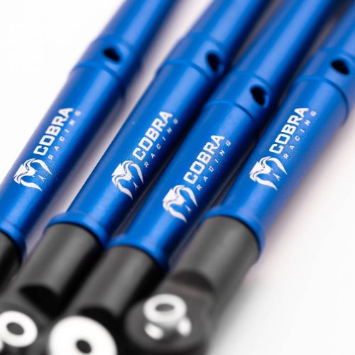 Arrma 6S BLX Aluminum Turnbuckles (Camber, Toe & Drag Link Set) - Blue