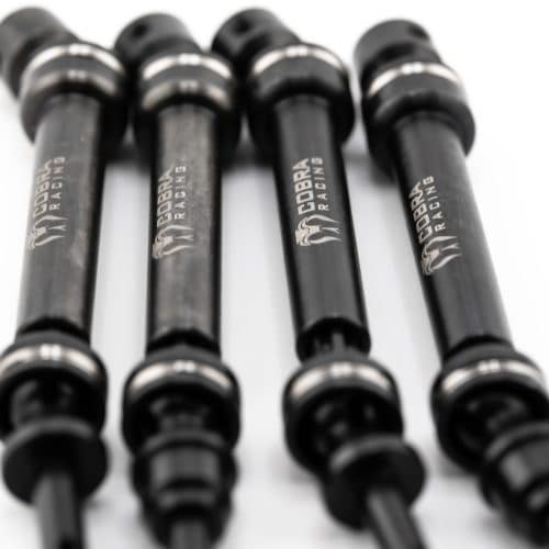 Traxxas Slash 4x4 steel CVD drive shafts FRONT + REAR.  4WD. LOW FRICTION.