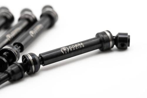 Traxxas Slash 4x4 steel CVD drive shafts FRONT + REAR.  4WD. LOW FRICTION.