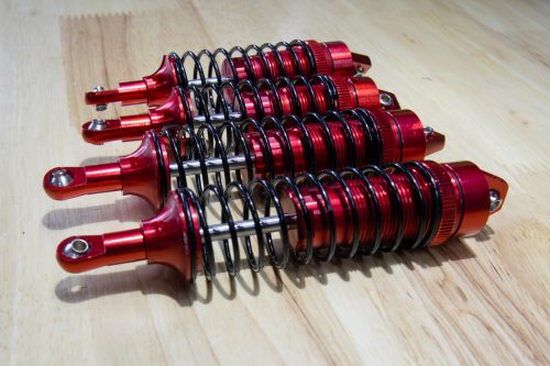 Traxxas Slash 4x4 Red Big Bore Shocks