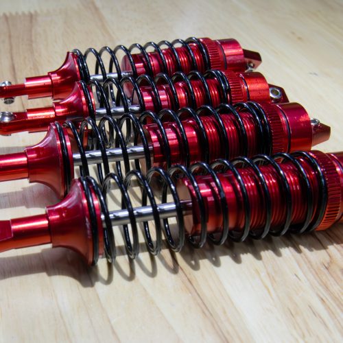 Traxxas Slash 4x4 Red Big Bore Shocks
