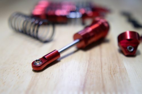 Traxxas Slash 4x4 Red Big Bore Shocks