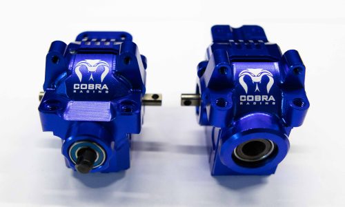 Cobra Racing Blue Aluminum Differential with Housing COMPLETE for Traxxas Slash, Rustler, Stampede 4x4