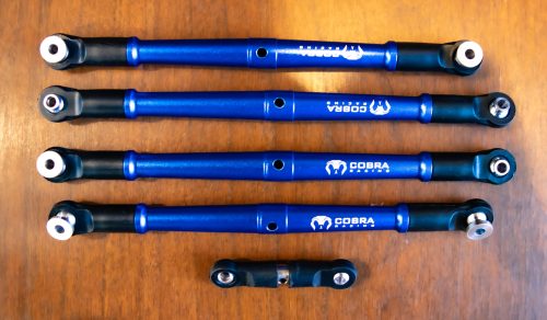 Blue Aluminum turnbuckles FULL SET fits ARRMA 6S Kraton Outcast Notorious BLX EXB