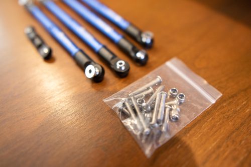Blue Aluminum turnbuckles FULL SET fits ARRMA 6S Kraton Outcast Notorious BLX EXB
