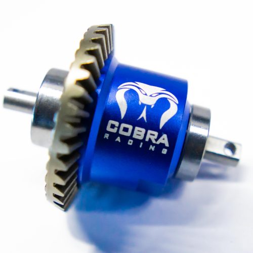 Cobra Racing Blue Aluminum Steering Bellcrank For Traxxas Slash 4x4, Stampede, Rustler, Rally – 1/10 Scale