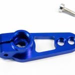 CR Aluminum Clamping Servo Horn (BLUE) 25T fits Traxxas Slash Rustler TRX4