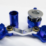 CR Blue Aluminum Steering Bellcrank fits Traxxas 4x4 Slash Stampede Rustler