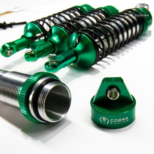 Cobra Racing Traxxas Slash 4x4 green Big Bore Shocks