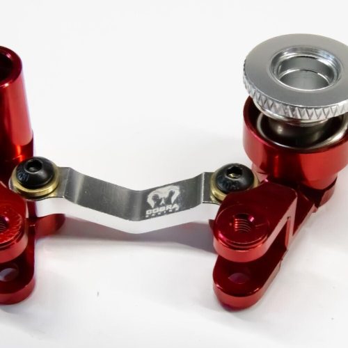 CR Traxxas SLASH 4x4 RED Aluminum Steering Bellcrank 4WD Stampede Rustler Rally