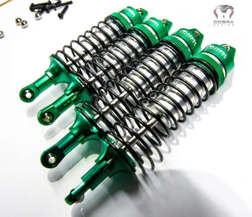 Cobra Racing Traxxas Slash 4x4 green Big Bore Shocks