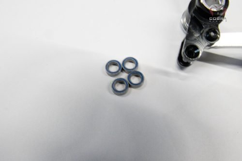 CR Traxxas SLASH 4x4 Black Aluminum Steering Bellcrank 4WD Stampede Rustler Rally