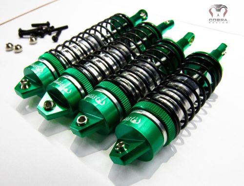Cobra Racing Traxxas Slash 4x4 green Big Bore Shocks