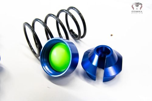 ARRMA Front+Rear (Blue) Alloy Shocks for 1/7 Felony Limitless Infraction BLX by Cobra Racing