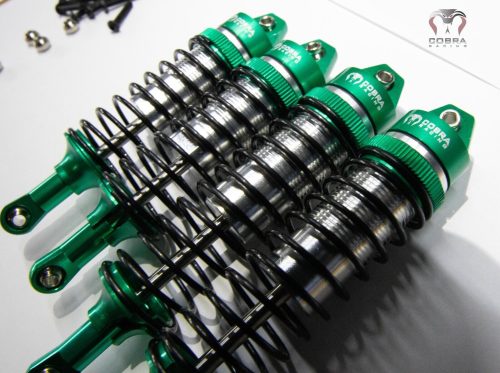 Cobra Racing Traxxas Slash 4x4 green Big Bore Shocks