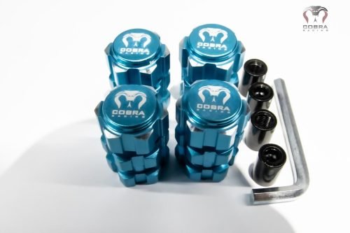 Blue Aluminum 17mm BL Splined Hex Hub extender Adapter fits Traxxas Maxx, WideMax by Cobra Racing