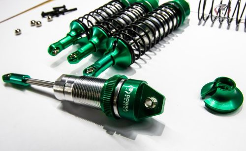Cobra Racing Traxxas Slash 4x4 green Big Bore Shocks