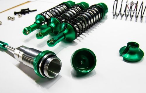 Cobra Racing Traxxas Slash 4x4 green Big Bore Shocks