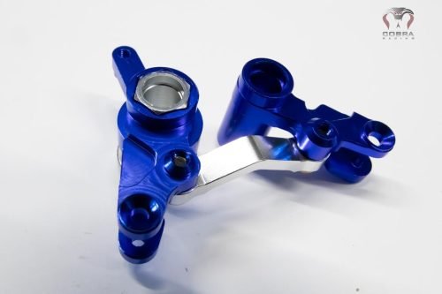Cobra Racing Blue Aluminum Steering Bellcrank fits Traxxas 4x4 Slash Stampede Rustler