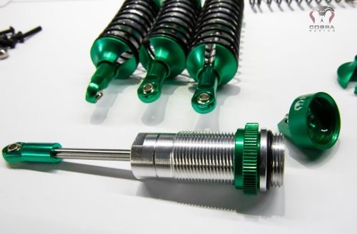 Cobra Racing Traxxas Slash 4x4 green Big Bore Shocks