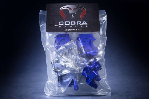 Cobra Racing Differential housing Front + Rear fit Traxxas Slash Rustler 4×4 4WD