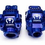 Cobra Racing Differential housing Front + Rear fit Traxxas Slash Rustler 4x4 4WD
