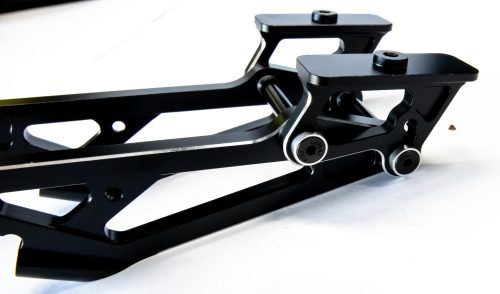 Aluminum Wing Mount (Black on Black)) fits Arrma 1/8 6S Kraton Typhon Talion and more