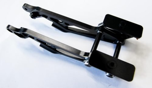 Aluminum Wing Mount (Black on Black)) fits Arrma 1/8 6S Kraton Typhon Talion and more