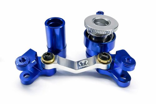 CR Blue Aluminum Steering Bellcrank fits Traxxas 4x4 Slash Stampede Rustler