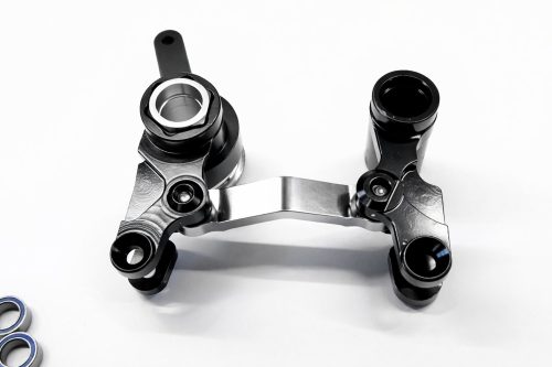 CR-BLACK Aluminum Steering Bellcrank fits Traxxas 4x4 Slash Stampede Rustler