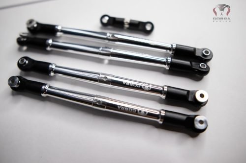 Arrma 6S CHROME Turnbuckles by Cobra Racing
