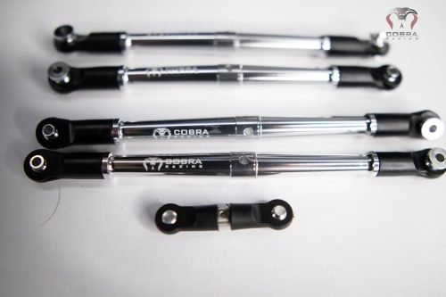 Arrma 6S CHROME Turnbuckles by Cobra Racing