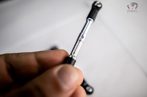 Traxxas Slash Rustler CHROME Turnbuckles by Cobra Racing