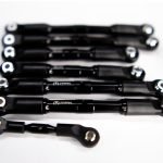 Traxxas 4x4 LCG BLACK Aluminum Turnbuckles For Slash, Rustler