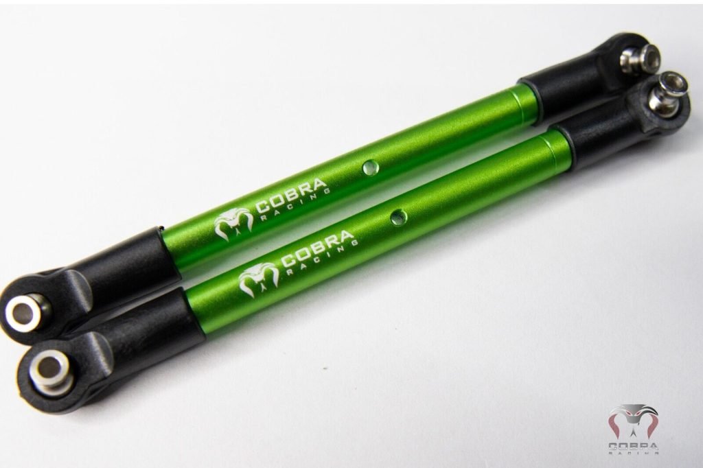 Cobra Racing Traxxas Maxx Green Turnbuckles