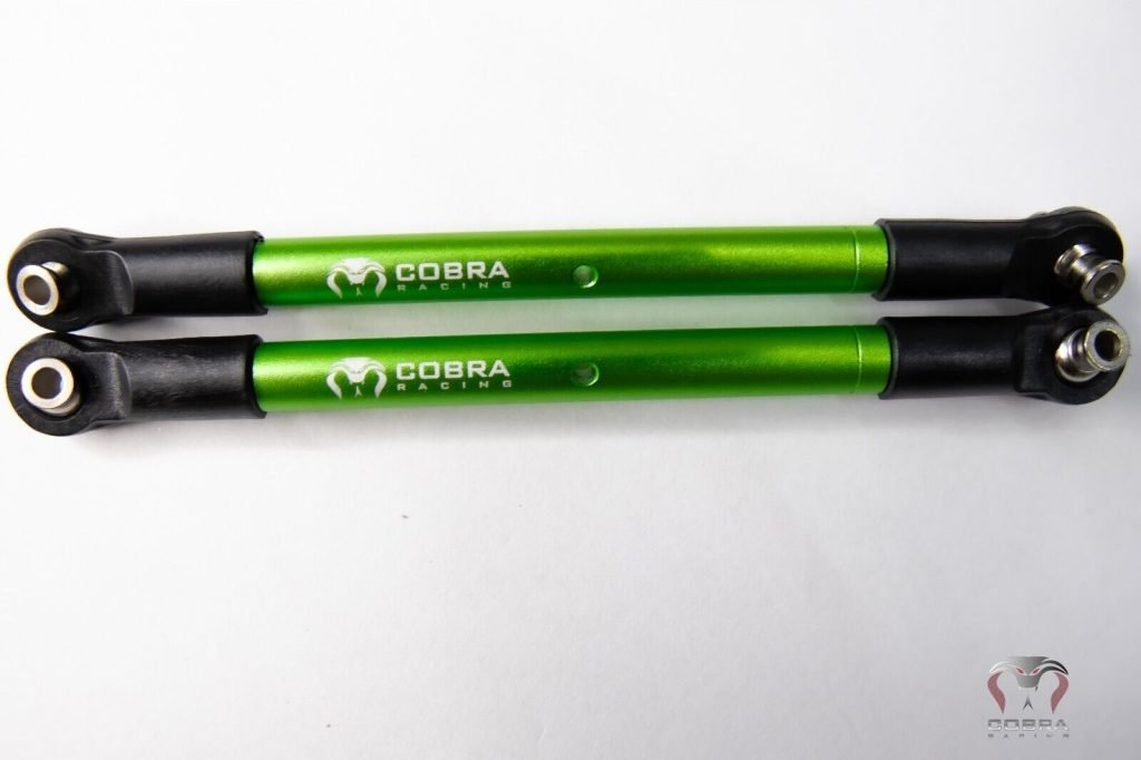 Cobra Racing Traxxas Maxx Green Turnbuckles